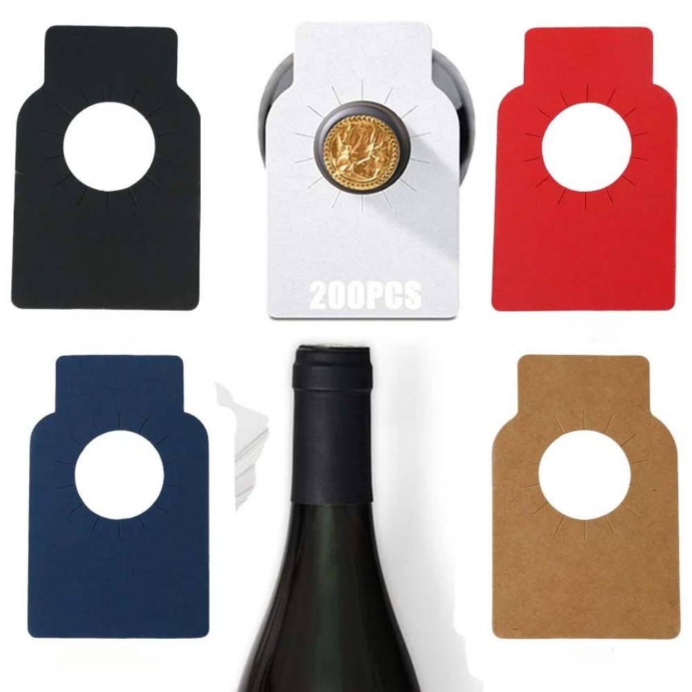 100 stks Wijnfles Tags voor Kelder Collectie Champagne Hangende Etiketten voor Naam Jaar Proeverij Notities, Collectie Tracking Accessoire
