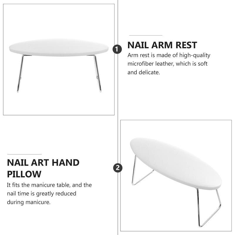 manicure ręka poduszka podłokietnik robić paznokci poduszka stół robić manicure mata ramię na rękę reszta salon poduszka stół robić malowania paznokci biurko robić paznokci biały/czerwony