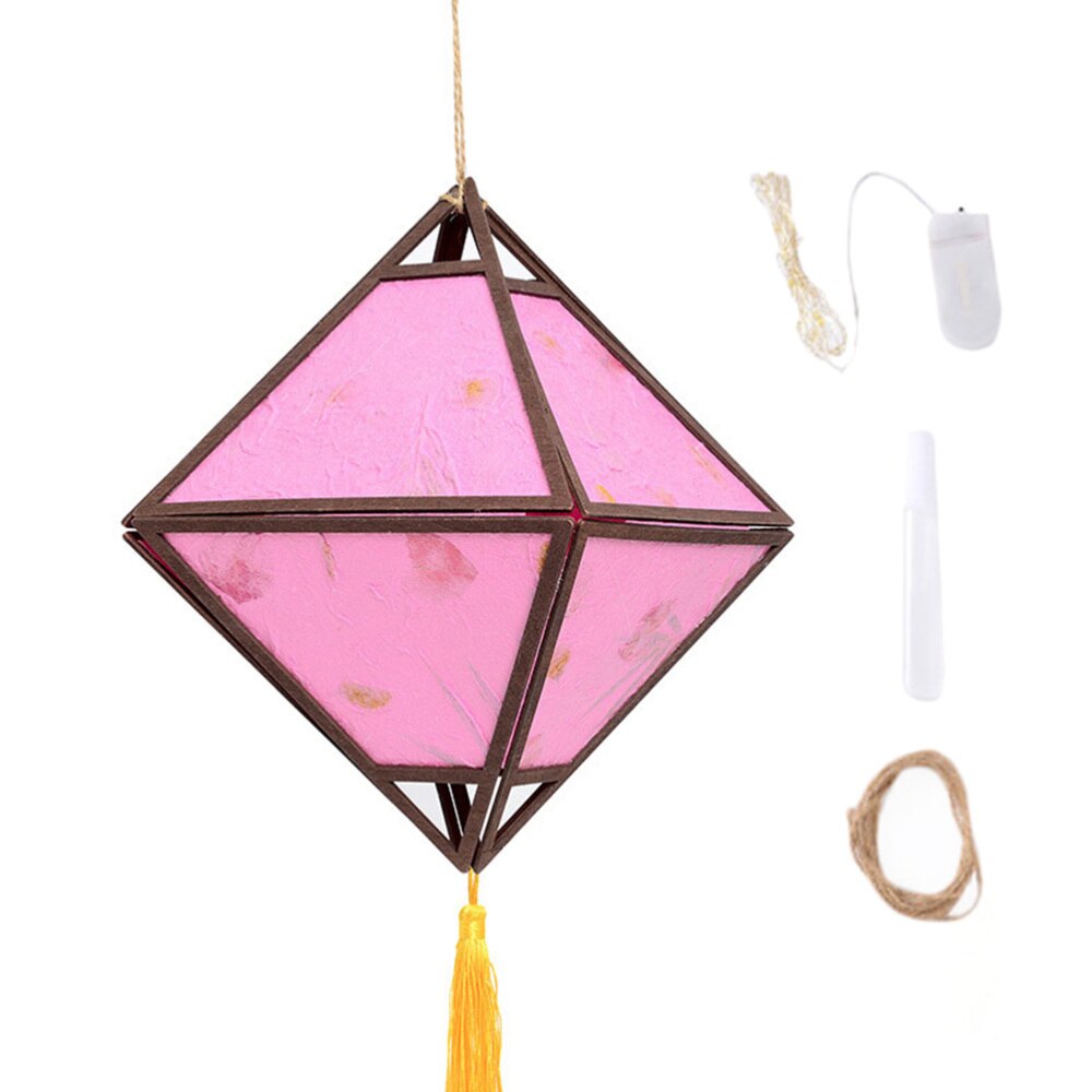 1 Set of Chinese Festive Lanterns Year Hanging Lanterns (Random Color)