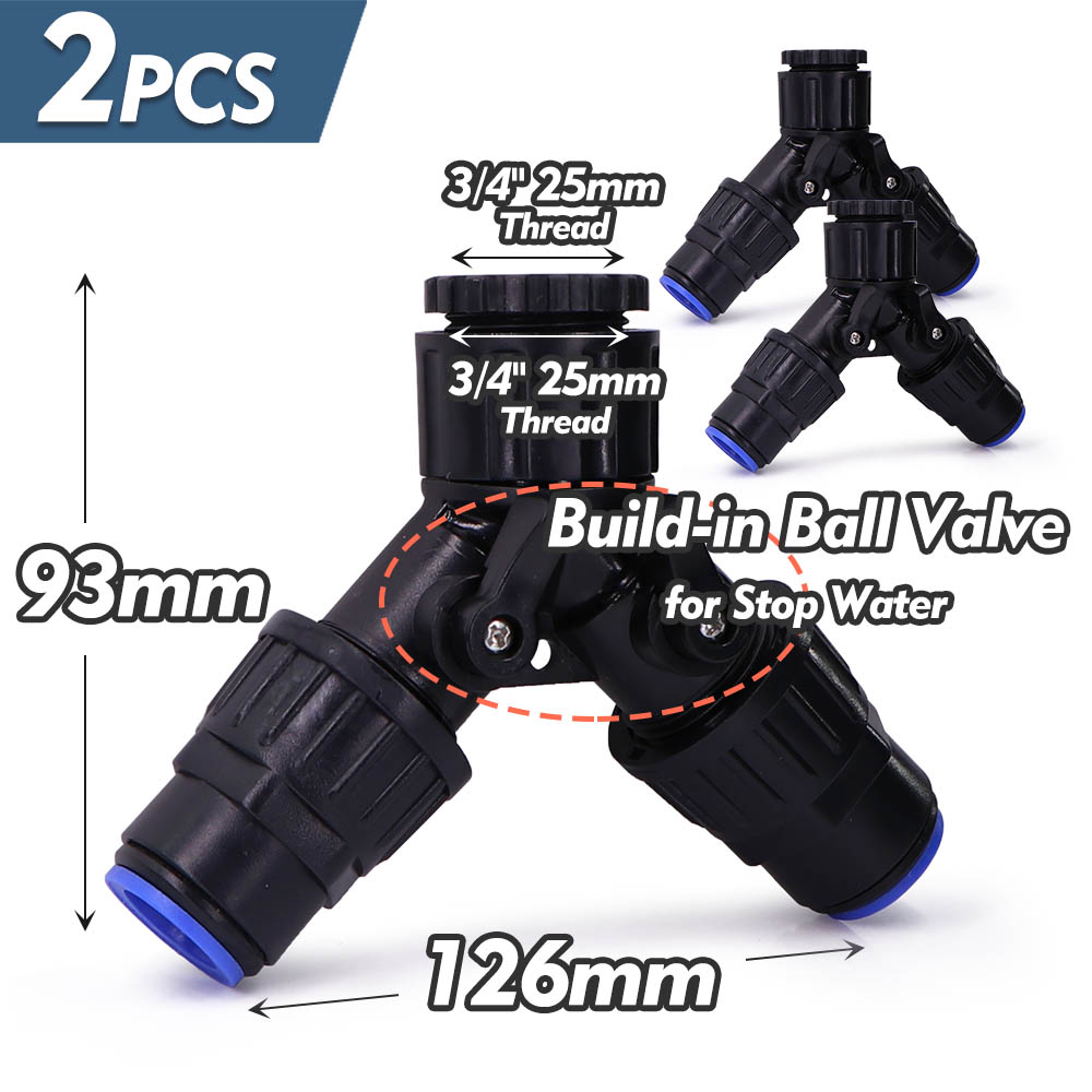 1/2" Garden Bubbler Irrigation Watering System 360° Adjustable Sprinkler 15 to 6mm Quick Connect Micro Drippers Sprayer PE Hose: light green