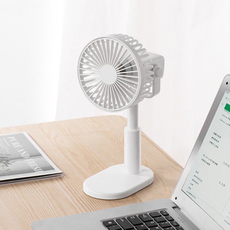 Rechargeable Desk Fan Portable Ultra-quiet Electric USB Fans Silent Air Cooling Fan