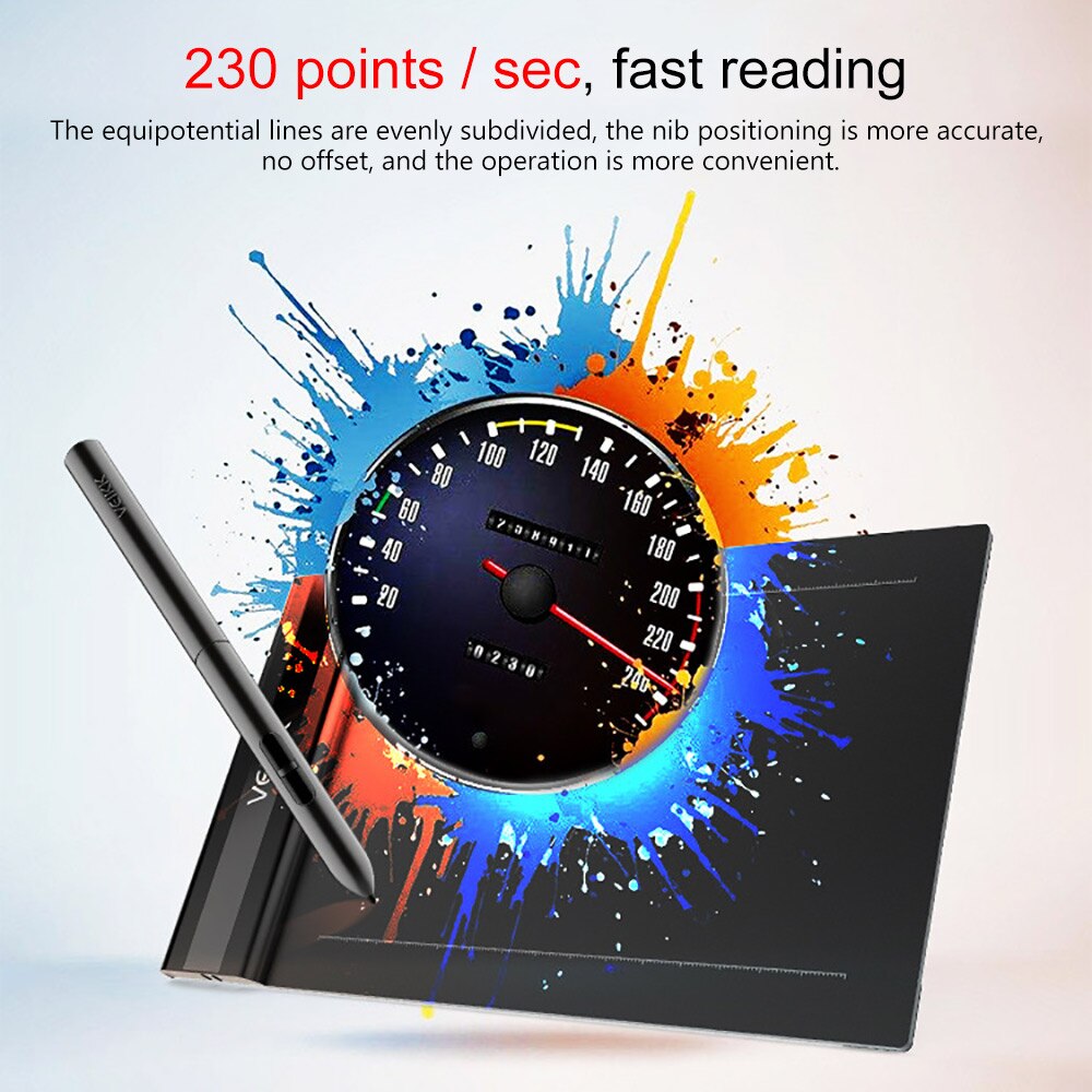 Drawing Tablet S640 Graphics Drawing Pad Tablet 6X4 Inch with free Pen Digital Tablet for beginner kids Writing Pad