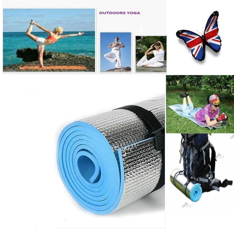 180X50X0.6Cm Dikke Mat Antislip Voor Fitness Yoga Mat Camping Picknick Voor Fitness Oefening en Pilates