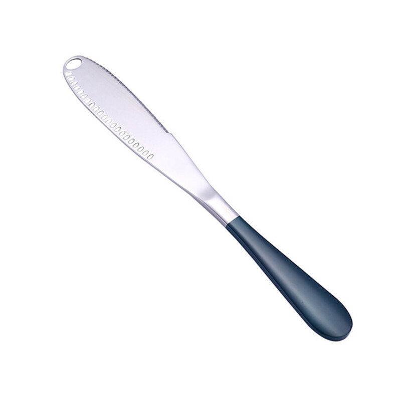 Couteau à beurre multifonction en acier inoxydable, ustensile à crème, ustensile à Dessert, Toast pour casse-croûte, outils de cuisine: 02