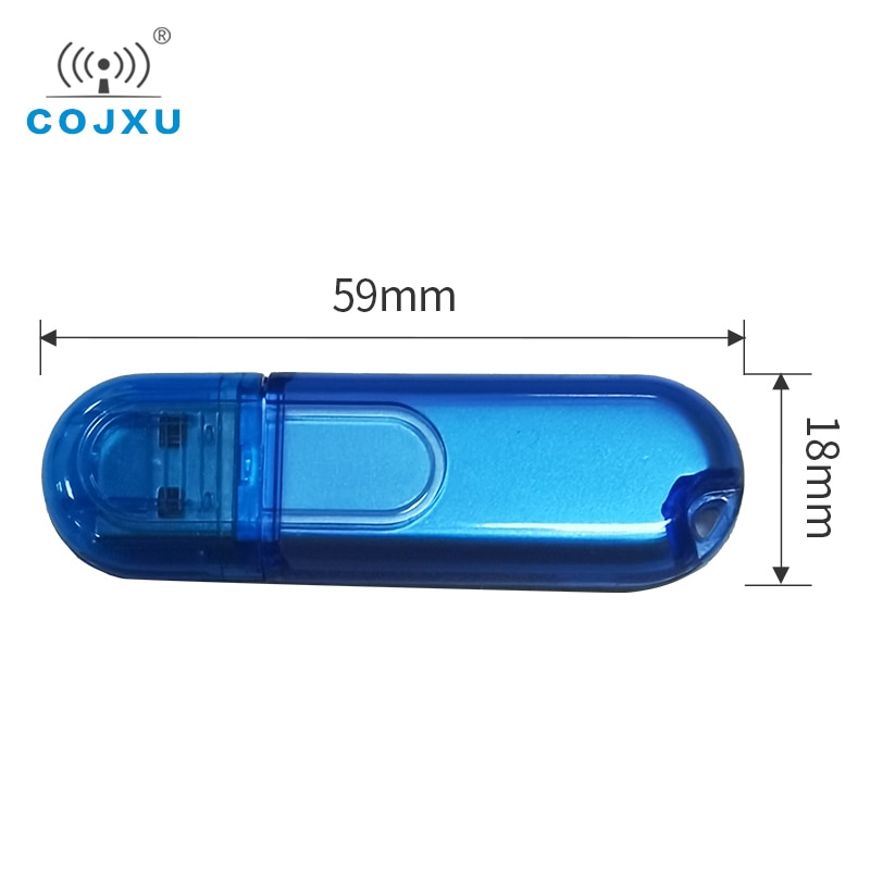 E104-BT5040U USB BLE Dongle nRF52840 2360-2500MHz 8dBm 250m Range 5V BLE 4.2 and BLE 5.0 PCB Antenna USB Bluetooth Dongle