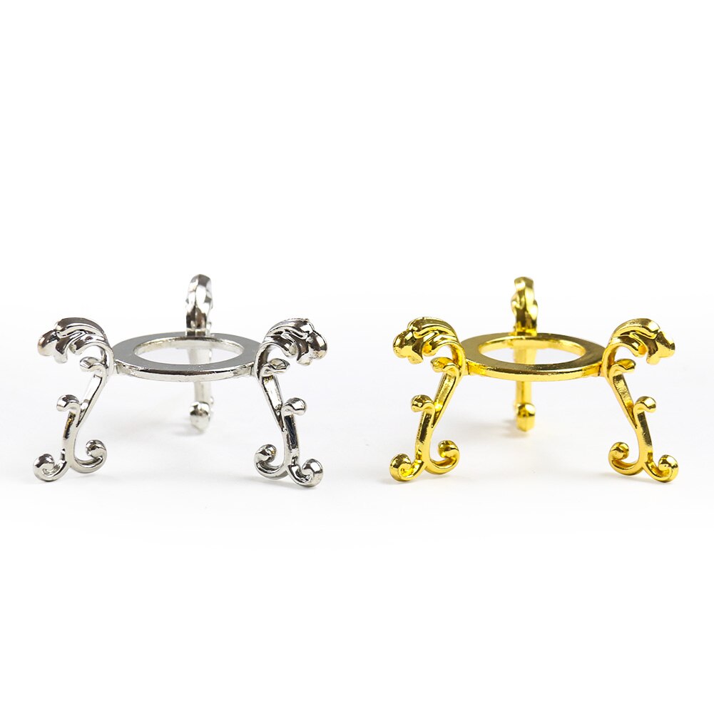 1PCS Crystal Ball Stand Metal Gold-plated Display Holder Rack Support Base Craft Display Photography Props Home Decor Ornament