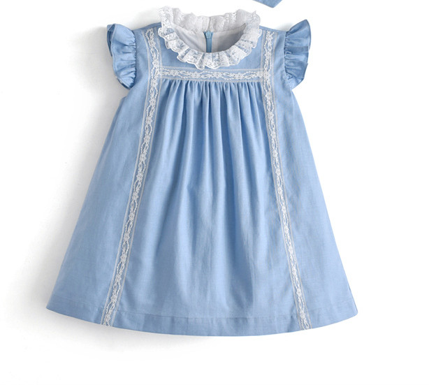 A2Z 4 Bambini Ragazze Pannello nero Abito patrinato Italia