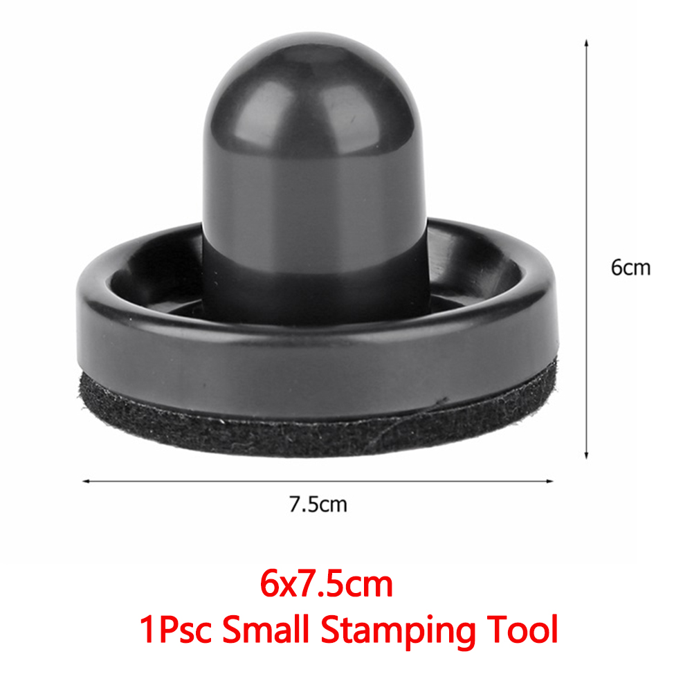 Leimaustyökalu kirkkaille leimasimille scrapbooking-leimasimet käsintehdyt työkalut tasaisen paineen saavuttamiseksi leimasinalustalla tarkkuusprässitarvikkeet askartelu: Valkoinen