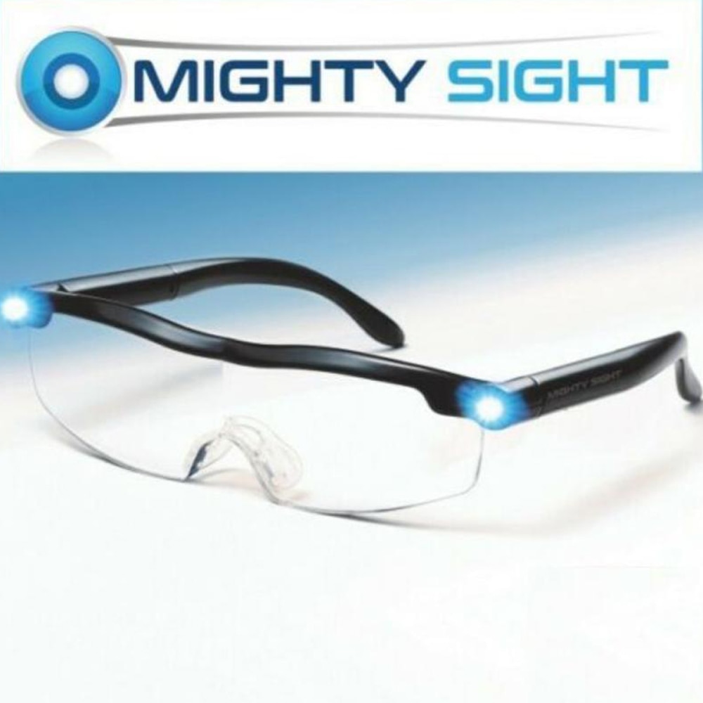 Mægtigt syn ledede lys briller presbyopi forstørrelsesglas ledede briller lysende nattesyn briller læse briller belysning briller
