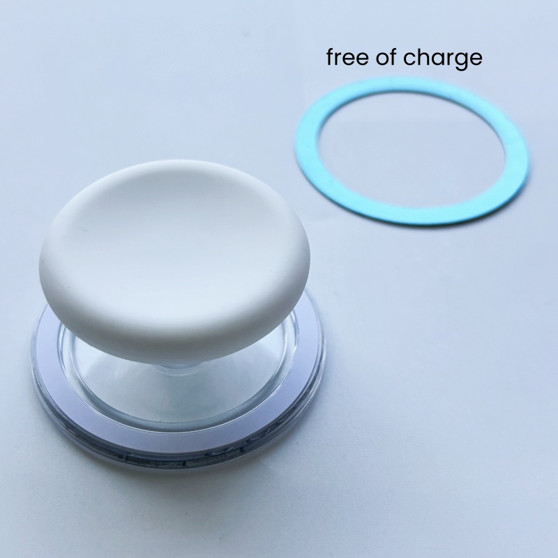 Cute Multi Colored Silicone Magsafe Magnetic Phone Griptok Grip Tok Stand for IPhone Wireless Charging Holder Bracket