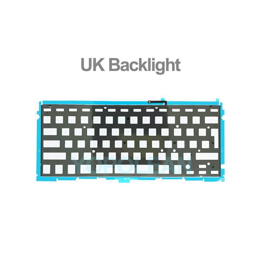 EU UK US Layout Keyboard Backlight For Macbook Pro 15" A1398 Backlit Years