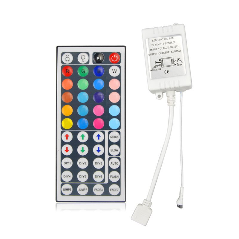 DC12V 24key / 44 key RGB IR Remote Controller /3A / 5A Power supply Adapter For LED Strip light Accessoires SMD 5050 3528: 44keys
