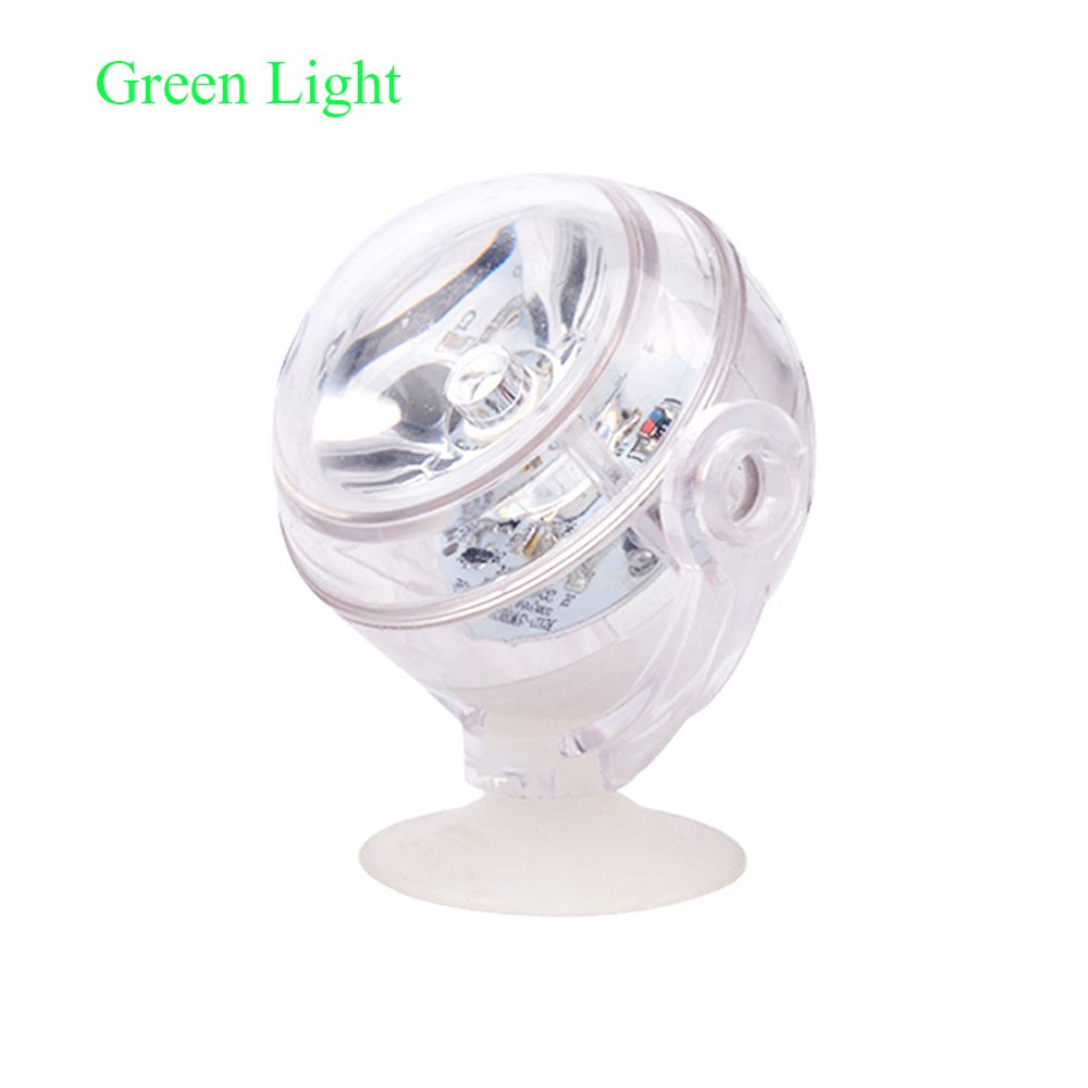 Foco LED subacuático para acuario, lámpara colorida para fuente de jardín, estanque, pecera, impermeable: EU Plug-Green