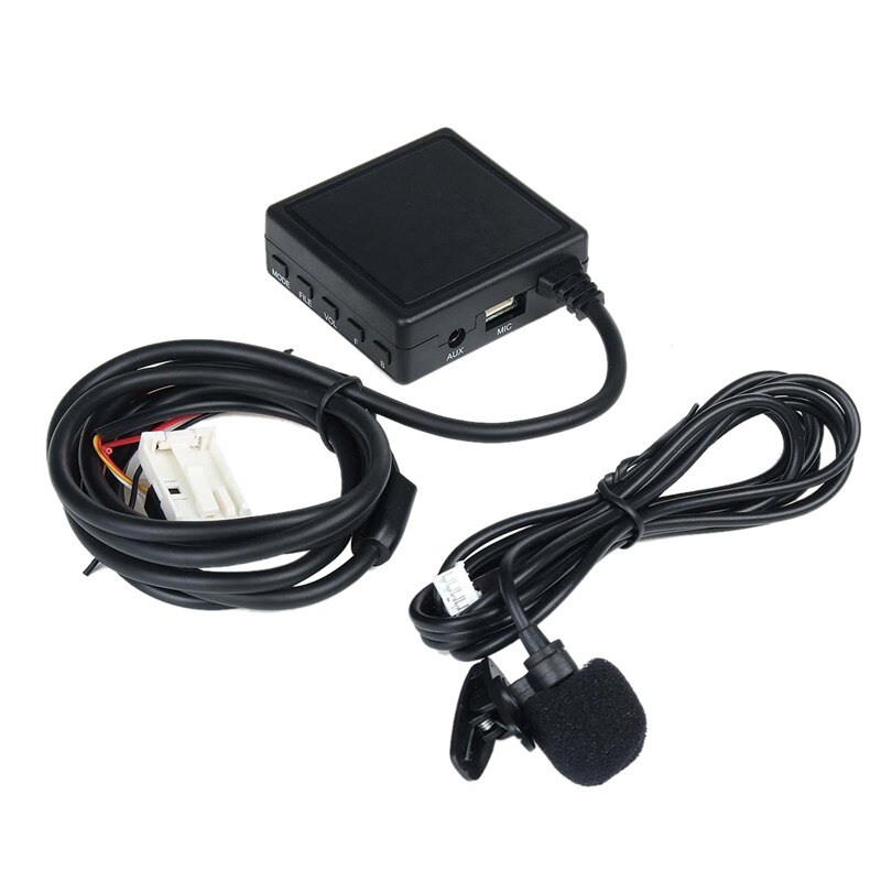 Module Audio sans fil Bluetooth adaptateur mains libres téléphone Aux pour Mercedes Benz W203 W209 W211 adaptateur de câble de téléphone