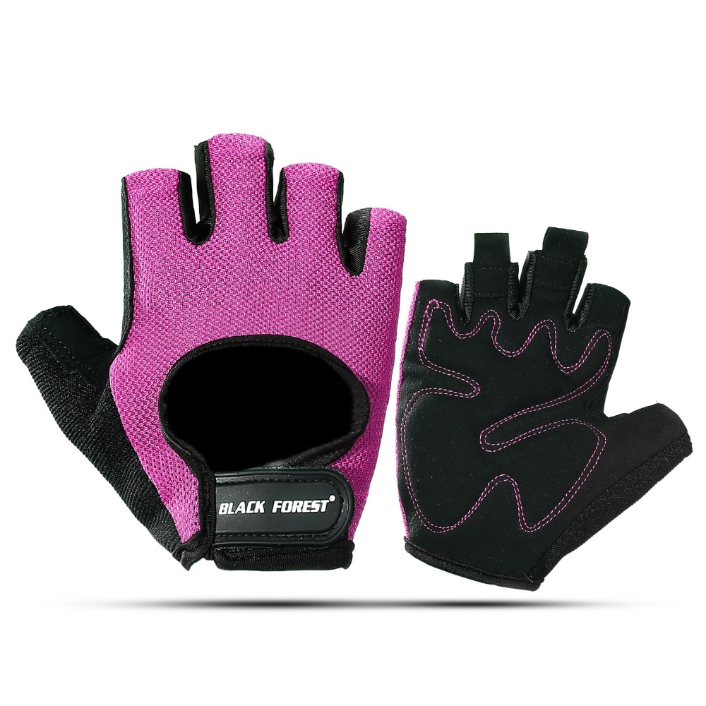 Kyncilor Gym Gloves Dumbbell Weightlifted Gloves Non-Slip Breathable Shock Absorption Half Finger Bodybuilding Training Glove