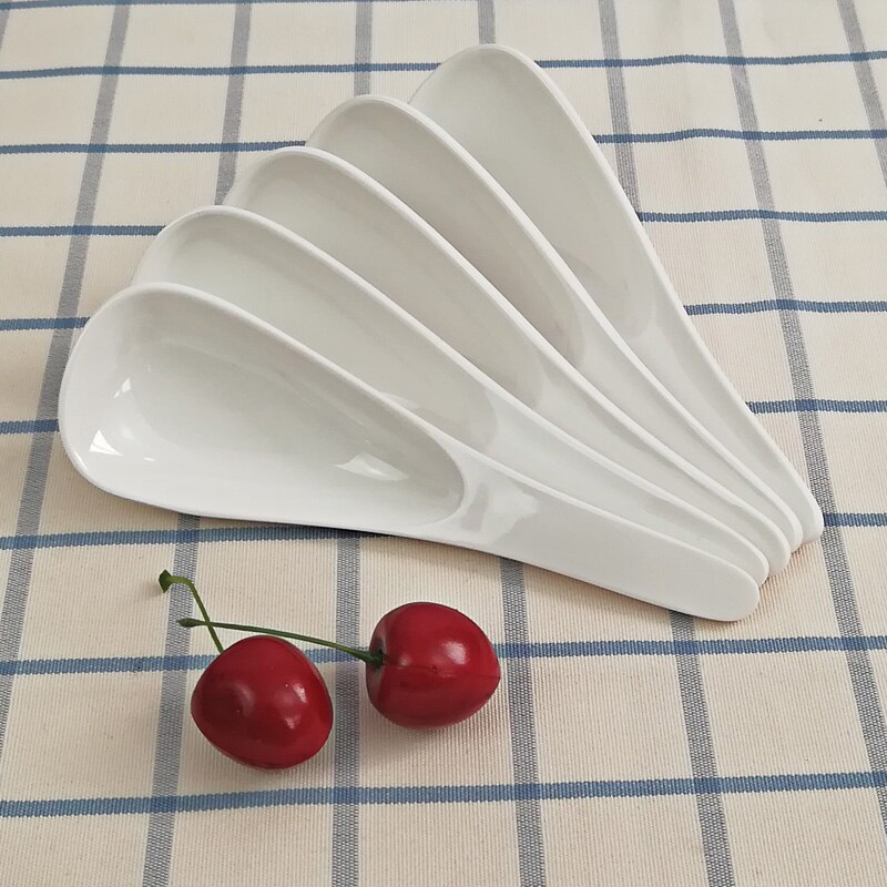 100% Melamine Dinnerware Soup Spoon Restaurant Victualing House Household Spoon Soup Ladle A5 Melamine Spoon Melamine Tableware