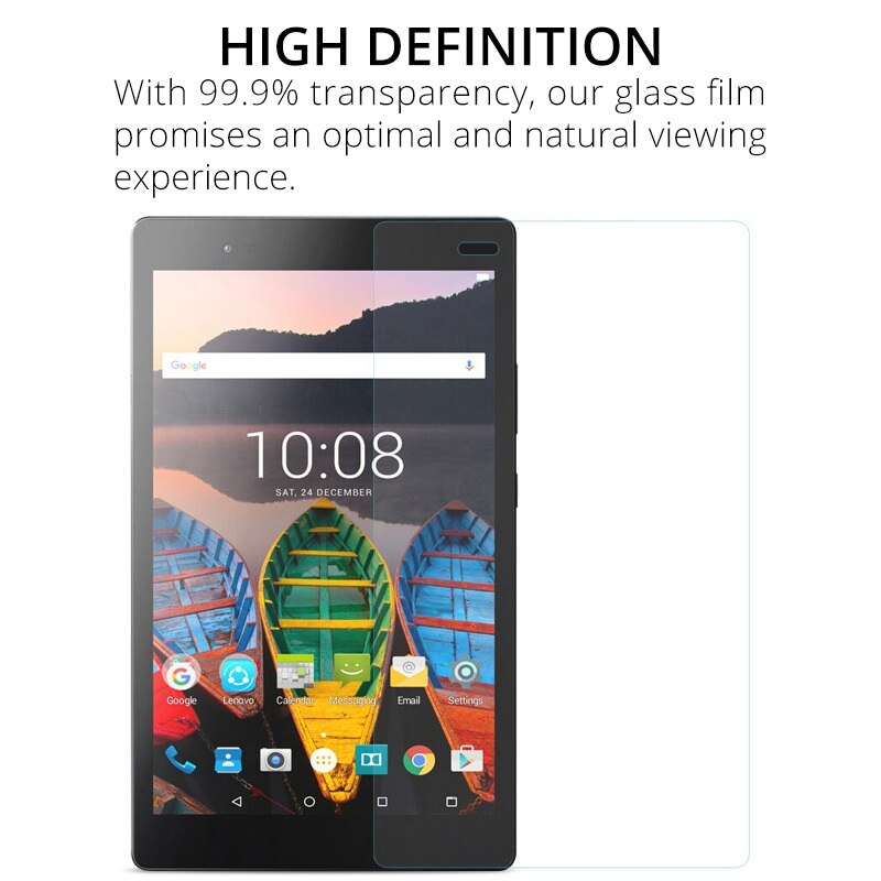 9h hærdet glasfilm til lenovo tab 3 tb3-710f 710f 730m 7703f/x 850f/n 8703f/ n  x103f 7.0 8.0 10.1 tommer beskyttende glasfilm