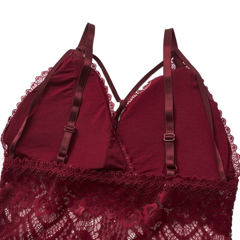 Vrouwen Push Up Draadloze Lace Bra Top Vrouwen Plus Size Bralette Ondergoed Lingerie Volle Cup