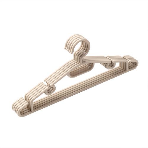 Gain Place Garde Robe 40 Crochets à Cintres Floqués - Mini Crochets Antidérapants Pour Gain De Place Dans Les Placards (Gris) Crochets Cascade