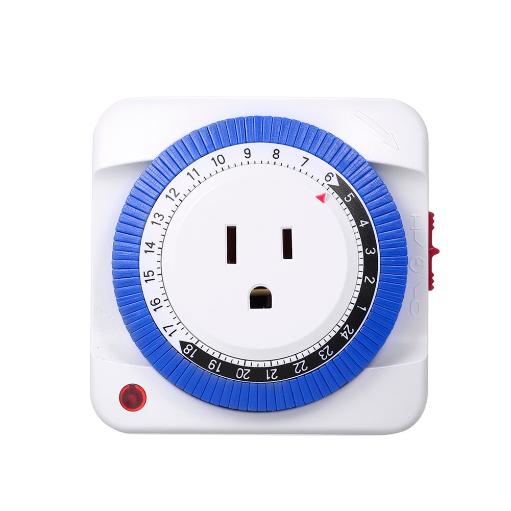 24-hour cycle timer socket switch kitchen timer socket cycle universal timer socket mechanical timer US EU Plug: GMT01A US plug