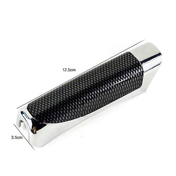 Car Carbon Fiber Carbon fiber Handbrake Decorative Cover Hand Brake Break Protector Black Decoration Cover