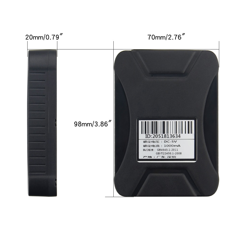 GPS-Tracker Magnetic CCTR-628 Car Tracking-device 5500mAh Standby 100days Waterproof Voice monitoring Web/ App tracking