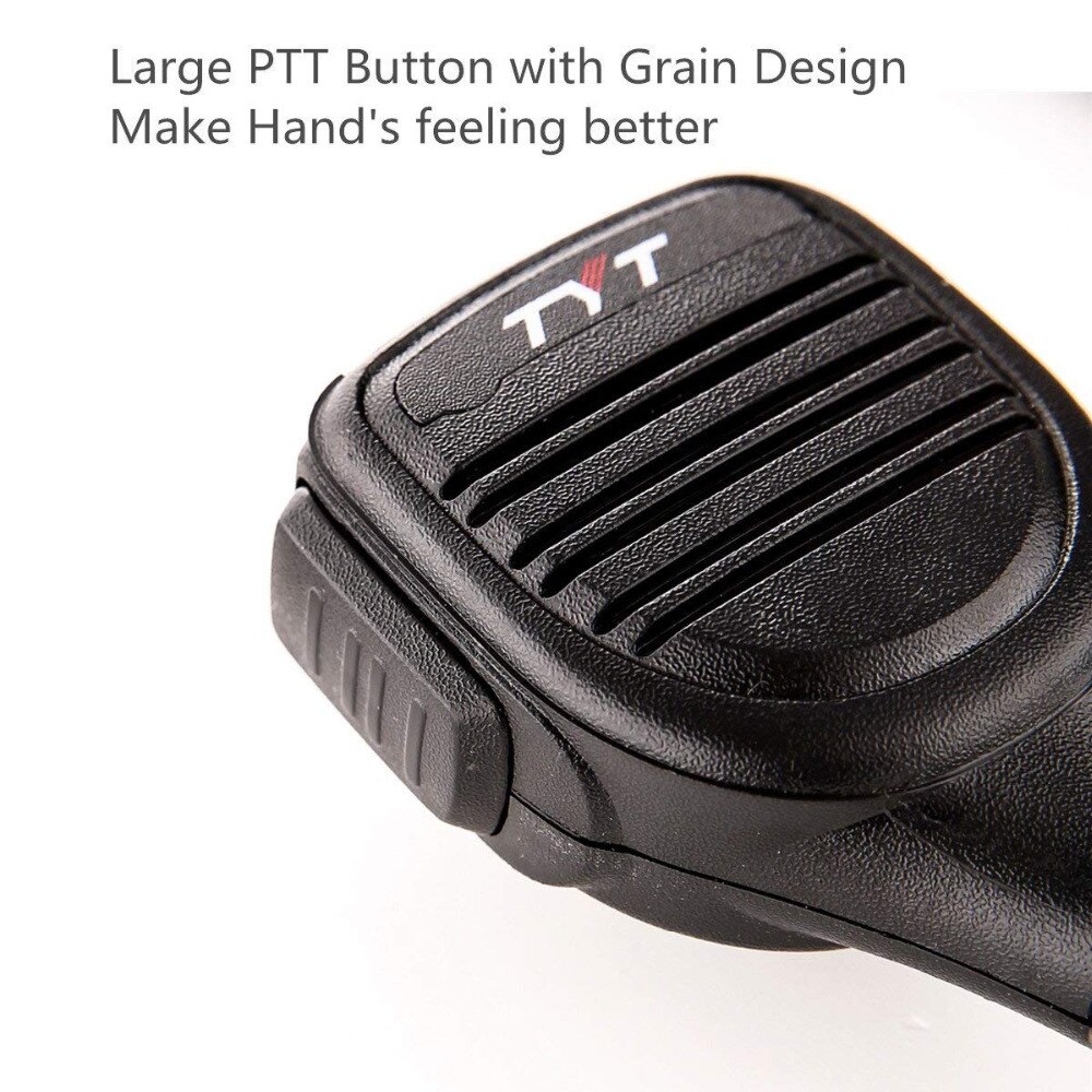 TYT głośnik mikrofon Mic dla MD-380 MD-UV380 MD380 Baofeng UV-5R UV-82 dwukierunkowe radio