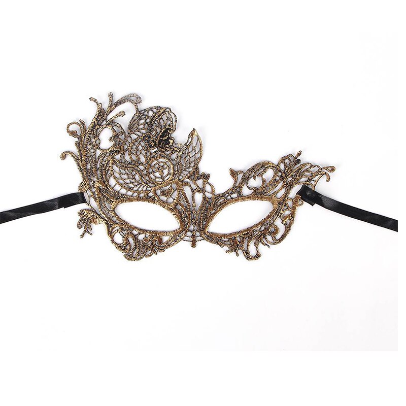 5 delar /parti halloween cosplay och fest spets ögonmask sexig lady cutout ögonmask för maskerad fest fancy dress costume