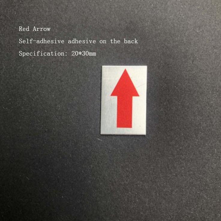 1PC Degree Angle Plate Scale Ruler Center Ruler Self-Adhesive Ruler Paste Middle Point Scale Ruler Aluminum Alloy Viscose Ruler: White