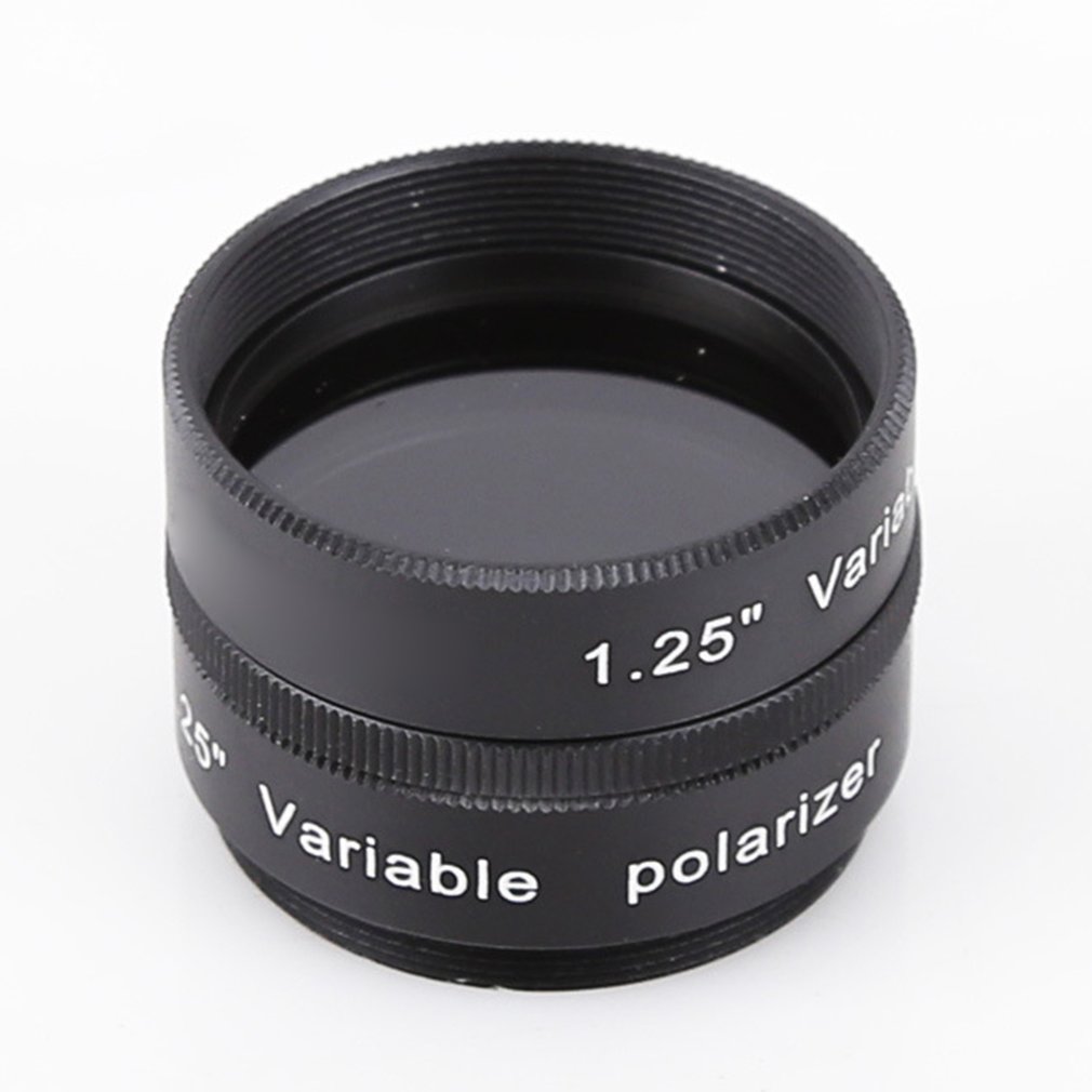 1,25 2 pulgadas filtro Variable de polarización para la astronomía telescopio Monocular y ocular filtro excelente F9147