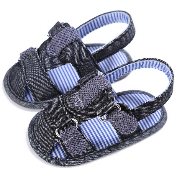 Baby dreng sandaler baby sko stil sommer søde baby drenge sandaler småbørn børn søde hule toddler sko: B / 0-6 måneder