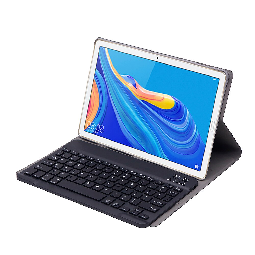 Funda para Huawei Mediapad M6 10,8 "PRO SCM-AL09 W09, cubierta del teclado inalámbrico, funda magnética de cuero para tableta con teclado Bluetooth