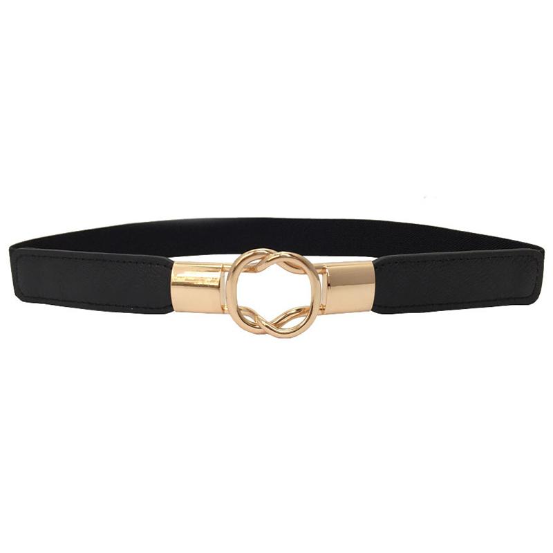 Pu Lederen Elastische Brede Riem Voor Vrouwen Stretch Dikke Riem Voor Jurk Mode Stretch Vrouwen Riemen Plus Size: 1 (64x2.4cm)