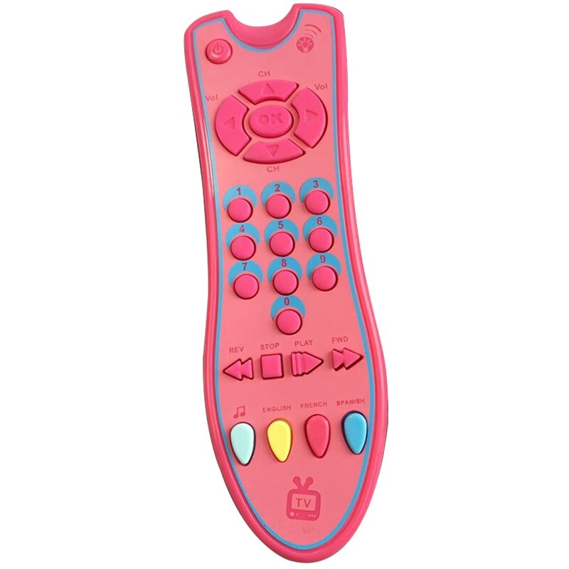 Baby Speelgoed Muziek Mobiele Telefoon Tv Afstandsbediening Vroege Educatief Speelgoed Nummers Afstandsbediening Leren Machine: Default Title