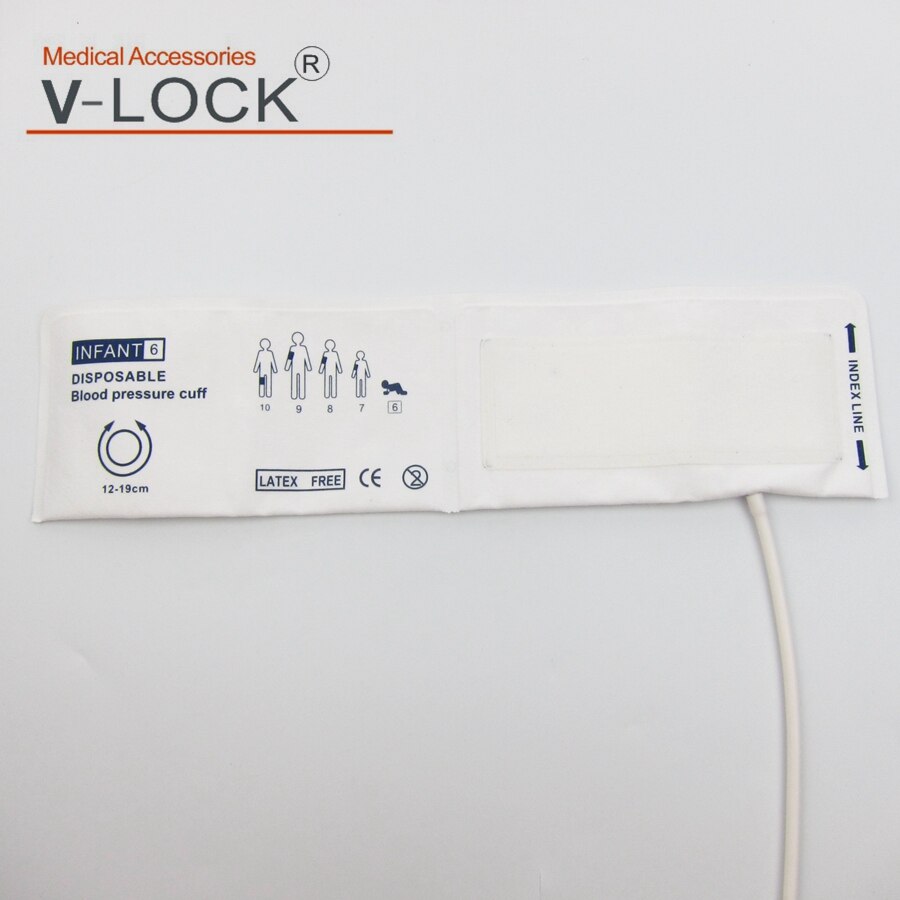 disposable blood pressure cuff infant size cuff blood pressure arm cuff size