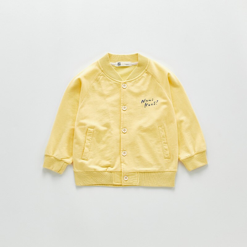 Meisjes vest trui herfst koreaanse stijl ronde hals zak babykleding kinderen borduurwerk bloemen peuter trui: 2070121 / 4t