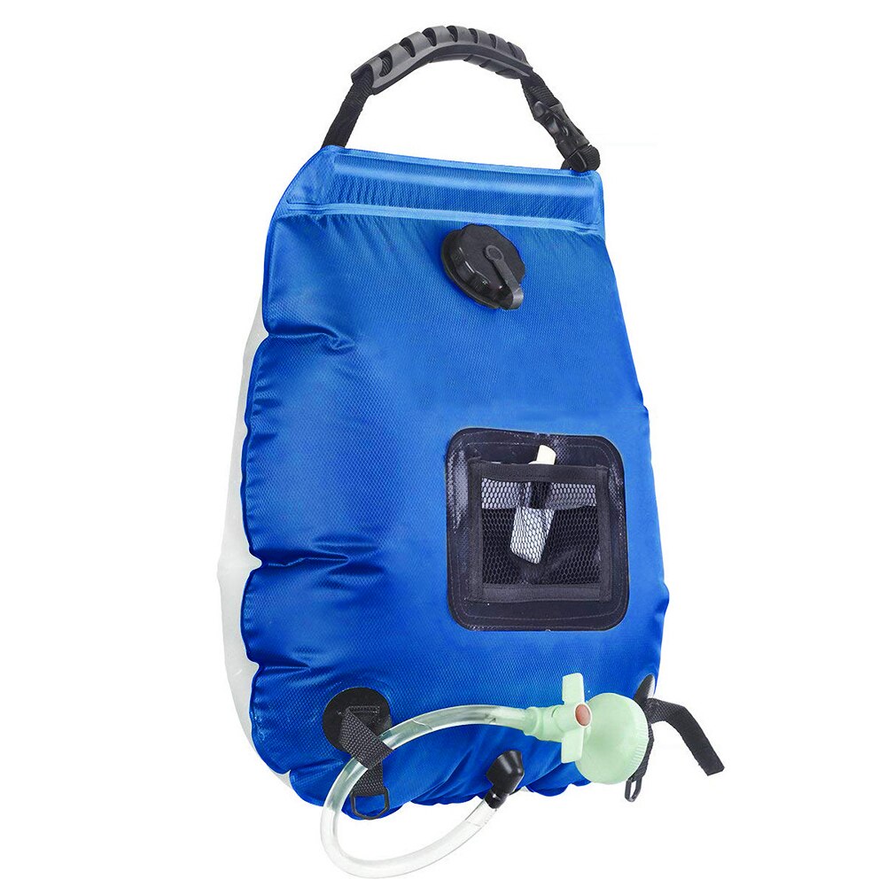 Faltbare 20L Solar- Wasser Lagerung Container Taschen Tragbare Heizung Dusche Taschen draussen Lager Heizung Dusche Taschen