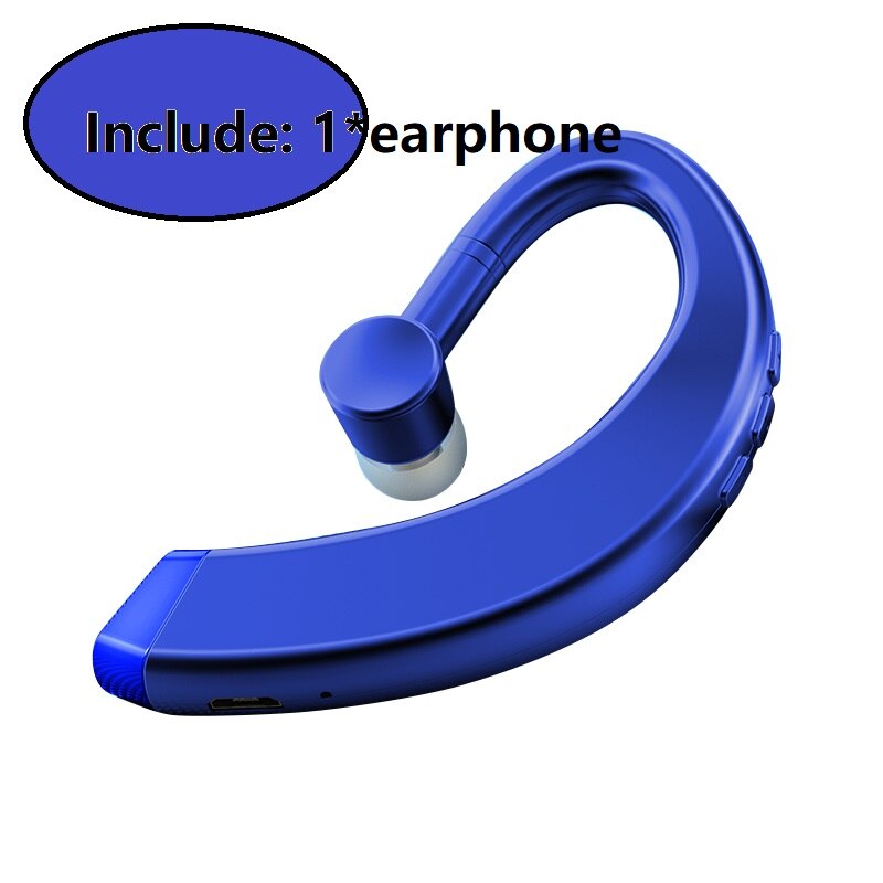 Bluetooth 5.0 Eenzijdige Opknoping Oor Draadloze Headset Business High Fidelity Geluid Maximale Signaal Ergonomisch-Vormige: 02