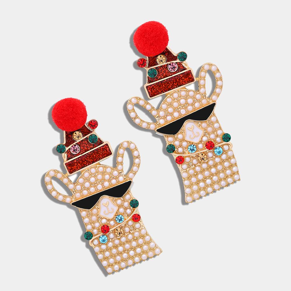 Beste Dame Bb Trendy Geliefde Notenkraker Clara Statement Oorbellen Voor Vrouwen Lavish Kerst Vriendin Giftsjewelry: Style11