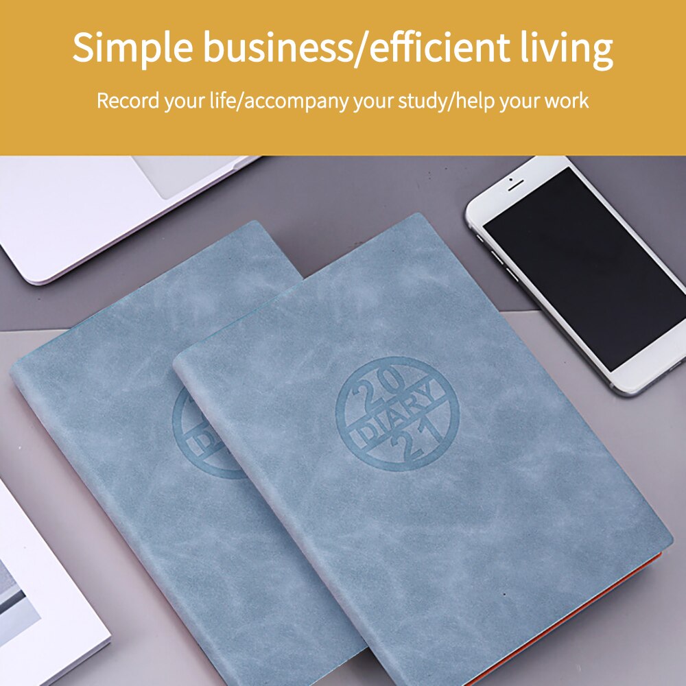 Stationery Notebook Daily Weekly Monthly Planner Flowery Time Memo Undated Planning Organizer Agenda Agenda