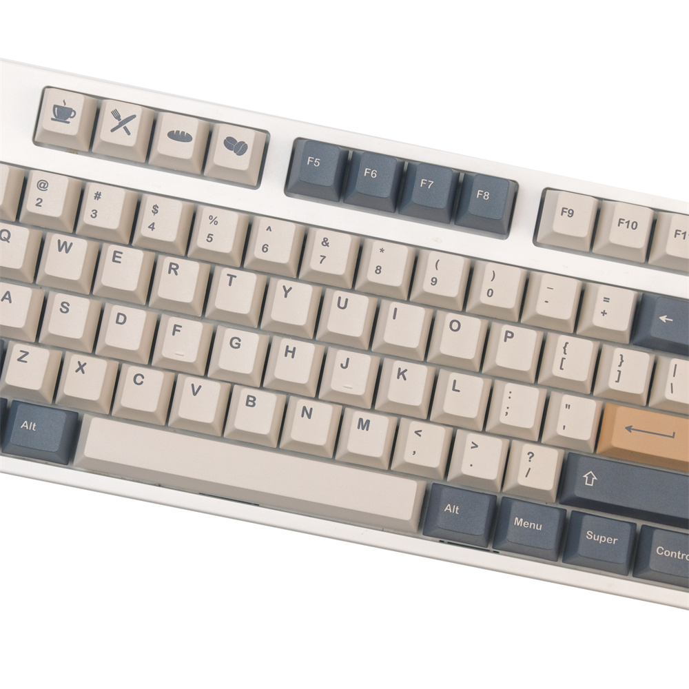 Mechanische Toetsenbord Keycaps Cafe Gmk Keycaps Cherry Profiel Key Caps 140 Toetsen-Set Keycap Met 2U 1.75U Shift GK61 GK64 980