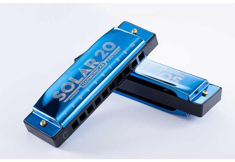 10 orifícios para iniciantes, instrumentos de aprendizado para iniciantes, players de tons, prática de treino, dez orifícios: blue