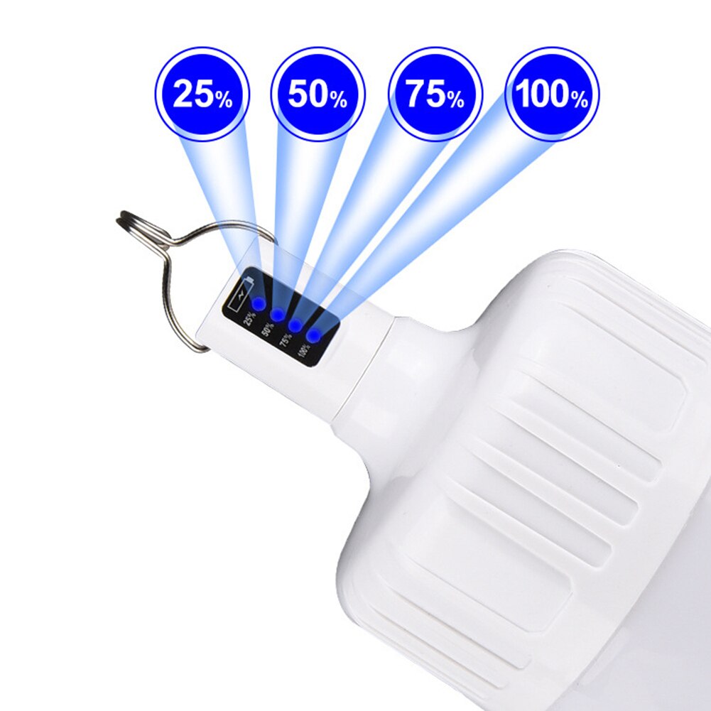 Rechargeable Emergency LED Light Bulb Decorative Indoor And Outdoor Hanging Lights Smart Emergency Bulb Rechargeable Light