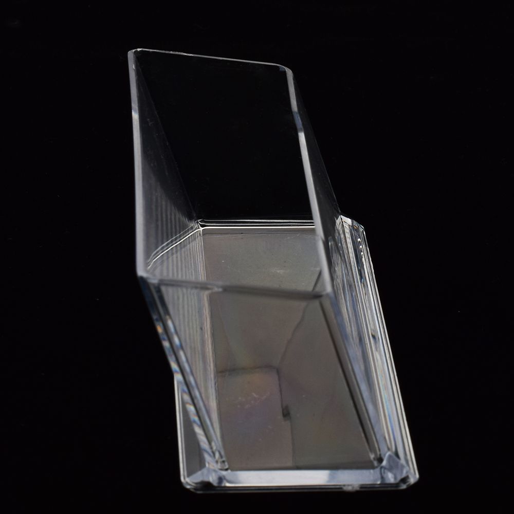 Clear Desktop Business Card Holder Stand Display Dispenser Office Good