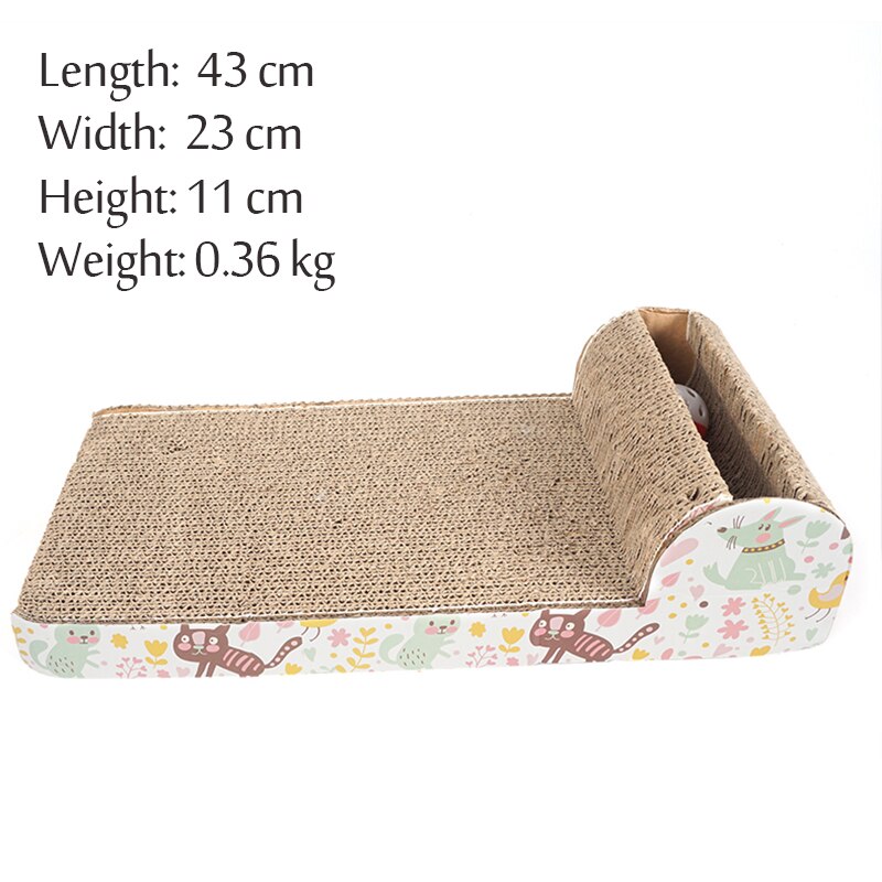 Pet Cat Scratch Board Kitten Climbing Frame Cats Scratching Post Climbing Scraper Cat Toys Pet Grind Claw когтеточка для кошек: Green