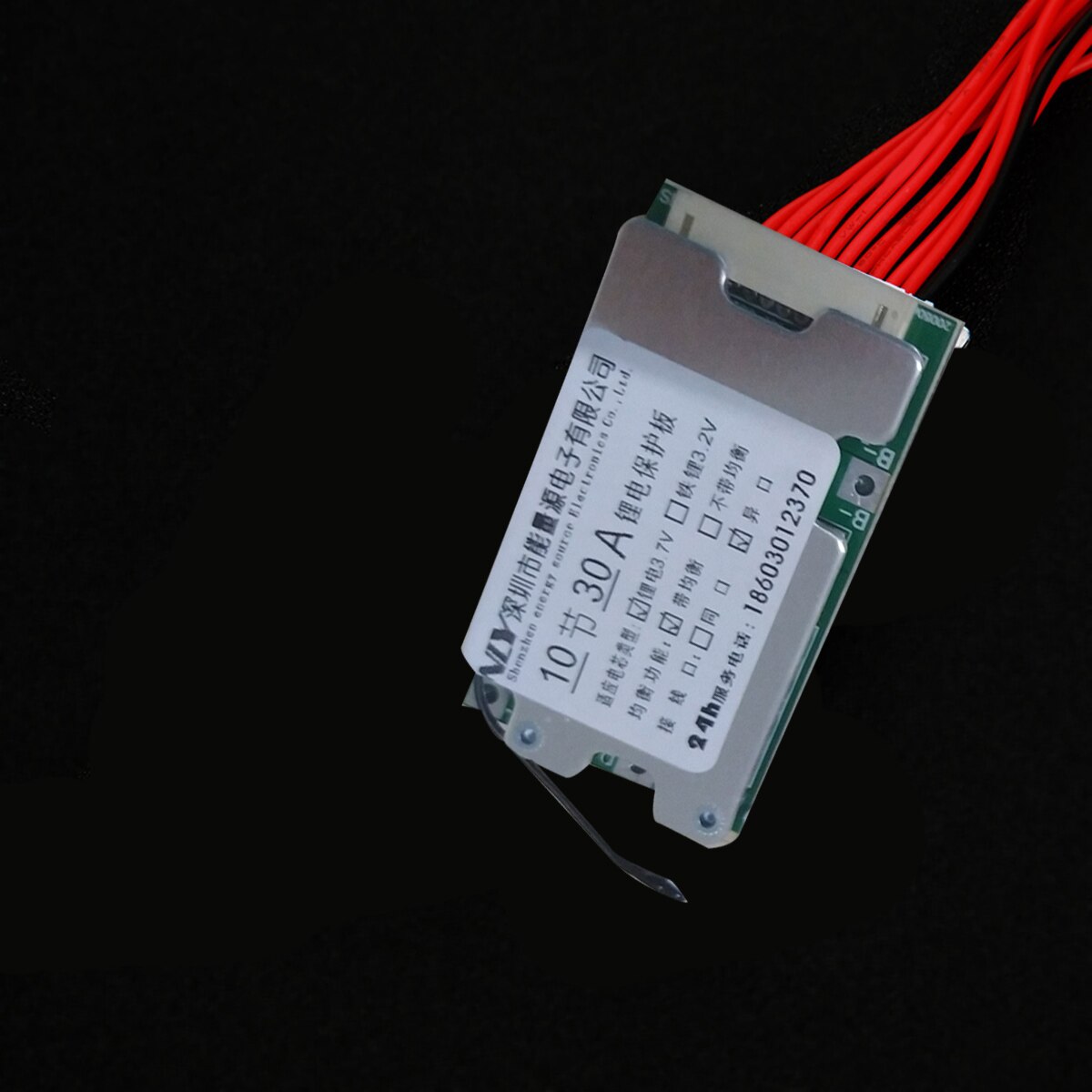Suojalevy 10s 36v 30a li-ion cell 18650 akun suojaus bms-levyt tasapainotoiminnolla akun suojalevyt