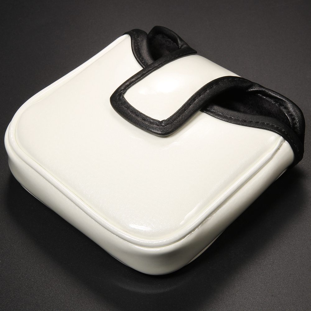 Schedel Putter Cover Grote Mallet Golf Head Cover Magnetische Sluiting Rood Wit Blauw Fit Voor Meest