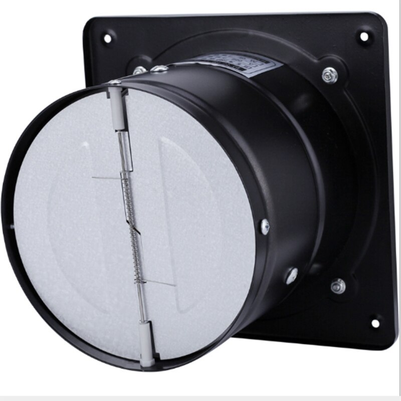 Extractor de aire de 220V de 6 pulgadas para el hogar, ventilador de ventilación colgante montado en la pared, poco ruido, para cocina y baño