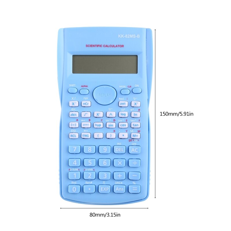 T8WC Engineering Scientific Calculator, Suitable for School And Business Study Accessoires Supplies Calculator Scientific