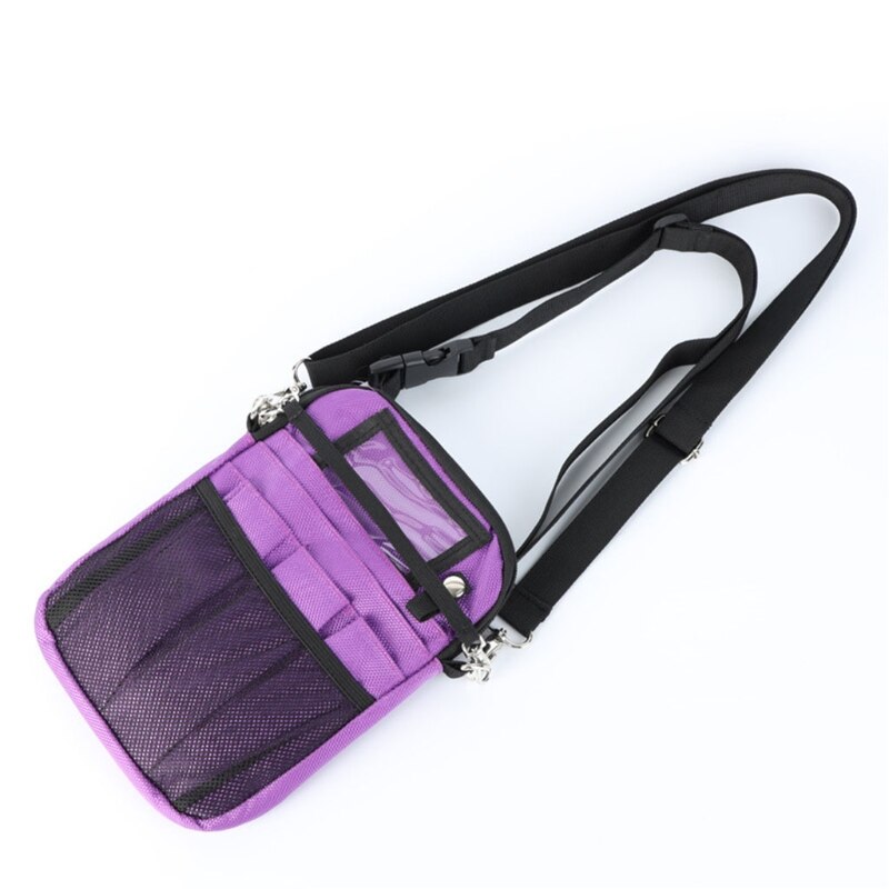 Verpleegster Verpleging Riem Organizer Taille Bag Pouch Voor Verpleegkundige Fanny Pack: Paars